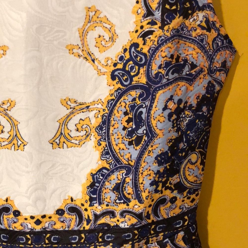 Mediterranean Pattern Dress 👗 - Picture 2 of 2